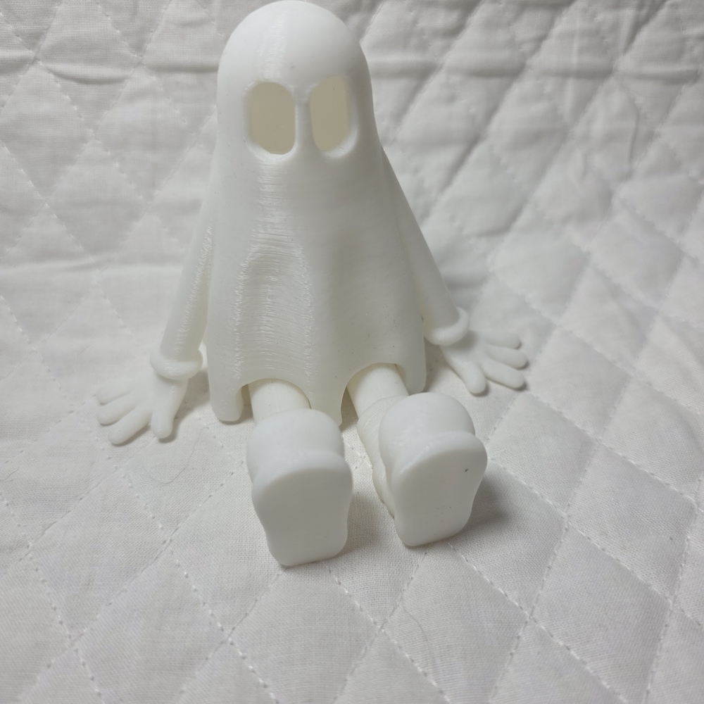White Ghost Action Figure